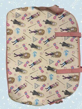 Loungefly Rare Suede like accented Harry Potter Luna Lovegood crossbody